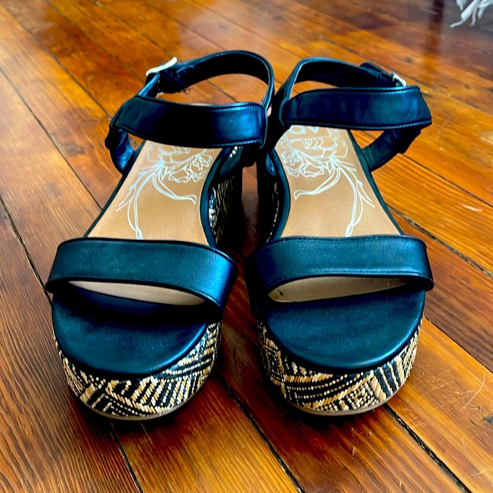 chunky target platform sandals